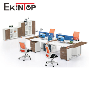 4-Person Partition Office Desk Workstation JO-3064