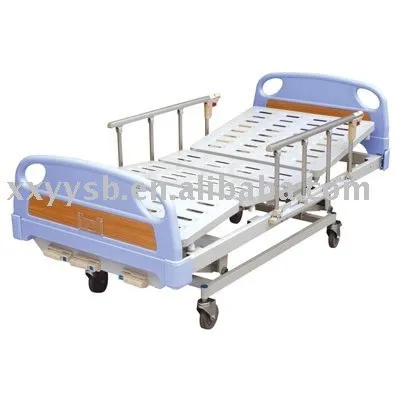Three Crank Hospital Bed For ABS