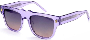 C4 Acetate Sunglasses   Transparent Purple