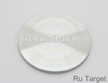 Manufacture high purity 99.99% Ruthenium Ru target for sputtering