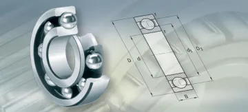 6232 Single Row Deep Groove Ball Bearing