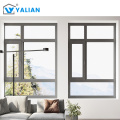 New Design Aluminum Alloy Casement Window Customizable