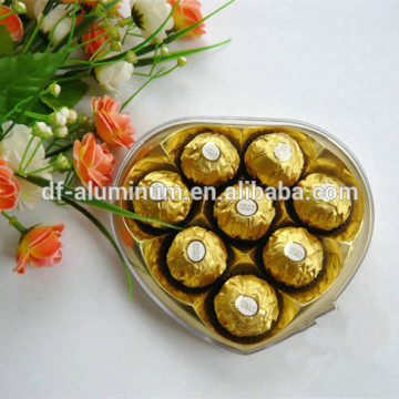 aluminum foil chocolate wrapping paper manufacturer