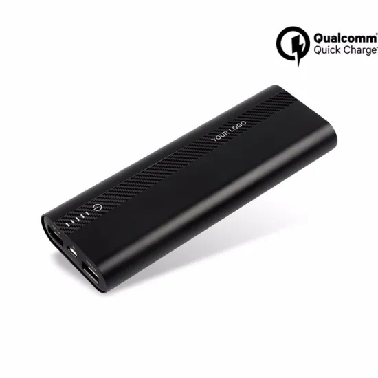 2017 trending product latest 5g mobile phone quick charge QC3.0 polymer Lithium power bank for smartphone led display