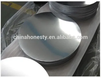 1100 O Circulo de aluminio de for producing pots