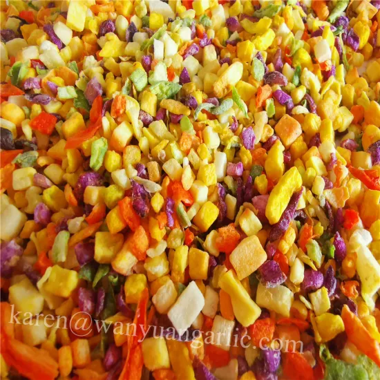 Snack food vf mixed vegetables