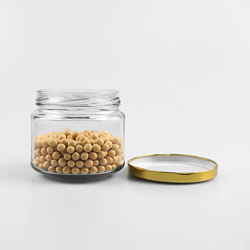 250ml Glass Jar With Lid2 Png