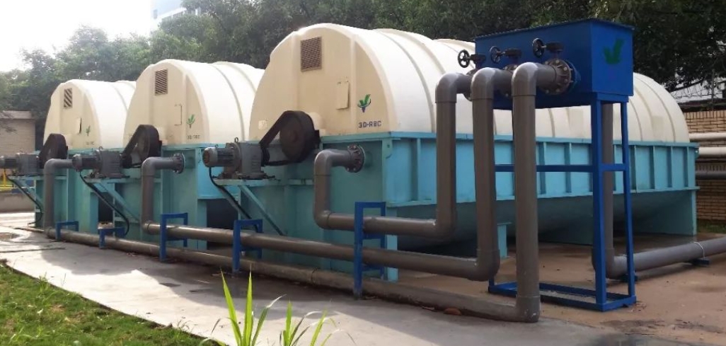 Contator biológico rotativo eficaz