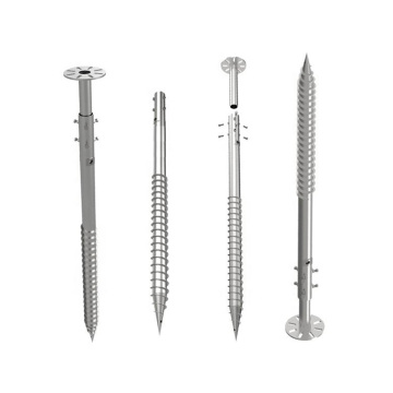 Solar Ground Mount Screw Foundations: A Robust Solution for Solar Photovoltaic Bracket Installation