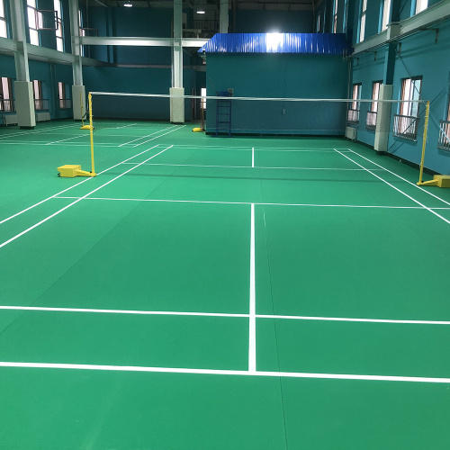 Enlio Vinyl badmintonvloer met BWF