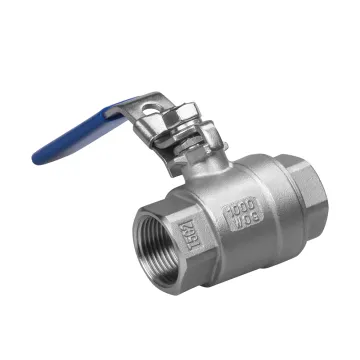 stainless steel 2PC ball valve with female DN50