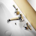Hexagon 3-hole mixer basin