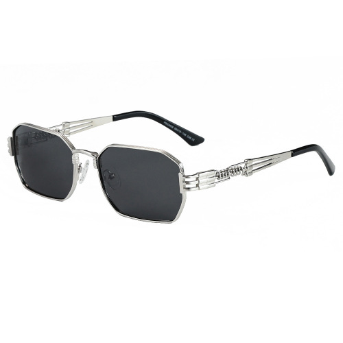Wholesale Geometric Metal Acetate Sunglasses