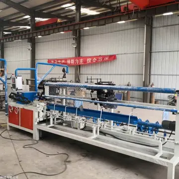 Automatic Chain Link Fence Hook Wire Mesh Making Machine