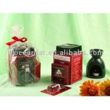 Potpourri Stove Gift Set with Fragrance Oil and Tealight