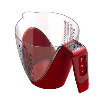 Measuring Bowl Kitchen Scale with LCD Display