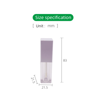 5 мл квадратного контейнера для губ