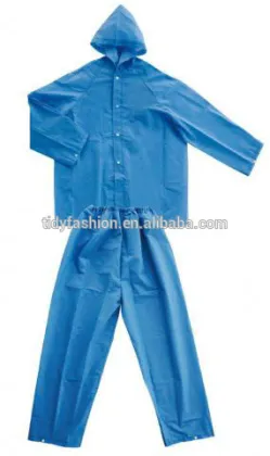 Water Proof EVA Clear Plastic Rain Suit