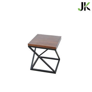 Simple Wrought Iron Square Coffee Table Efficiency