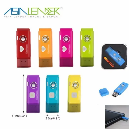 2 LED 120mA USB Rechargeable Mini USB Light