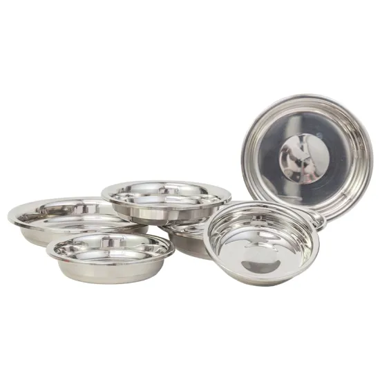 Heat Resistant Stainless Steel Mixing Bowl for Home and Restaurant Use