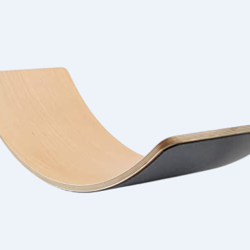 EASTOMMY Children's Solid Wood Balance Board for Mind Development