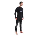 Seaskin 3mm neoprene belakang zip wetsuit untuk menyelam