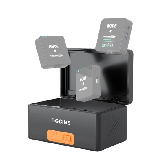 Good ZGCINE ZG-R30Pro: The Ultimate Wireless Charging Case for Rode Wireless GO Microphone with Type-C/USB-C PD Fast Charging