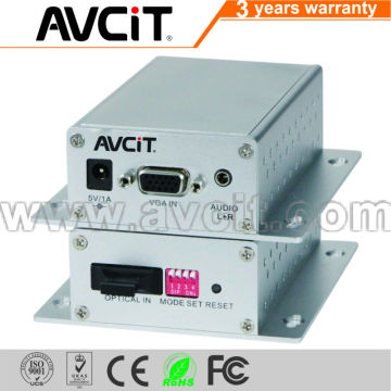 New Distance Up to 25 KM, Signal Extender, VGA Extender over Optic Fiber