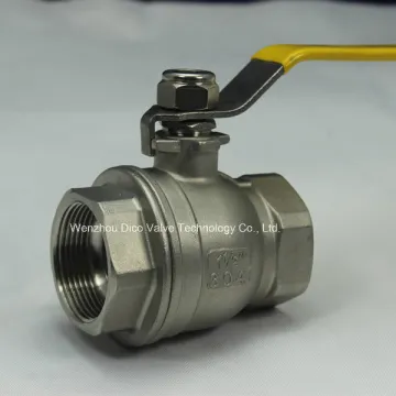 Korea Type 20K 2PC Industrial Floating Ball Valve