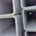 Tubos cuadrados galvanizados de tubería de acero más vendidas