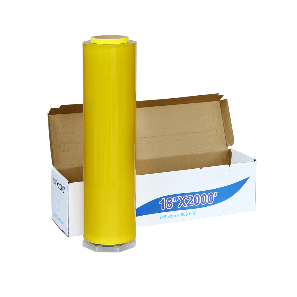 PVC Cling Wrap Roll dengan pemotong slaid