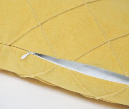 Line Grid Design Durable Sofa Multicolor Cushion Pillow