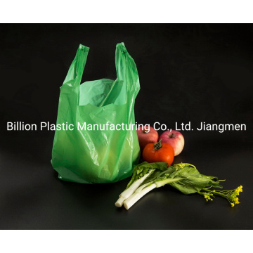 Supermarket T-Shirt Thank You Plastic PE LDPE HDPE Shopping Bag