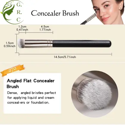 Custom Luxury Foundation Contour Concealer Brush Makeup