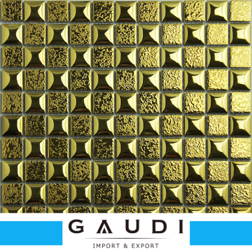 Glaze gold glaze porcelain ceramic mosaic design