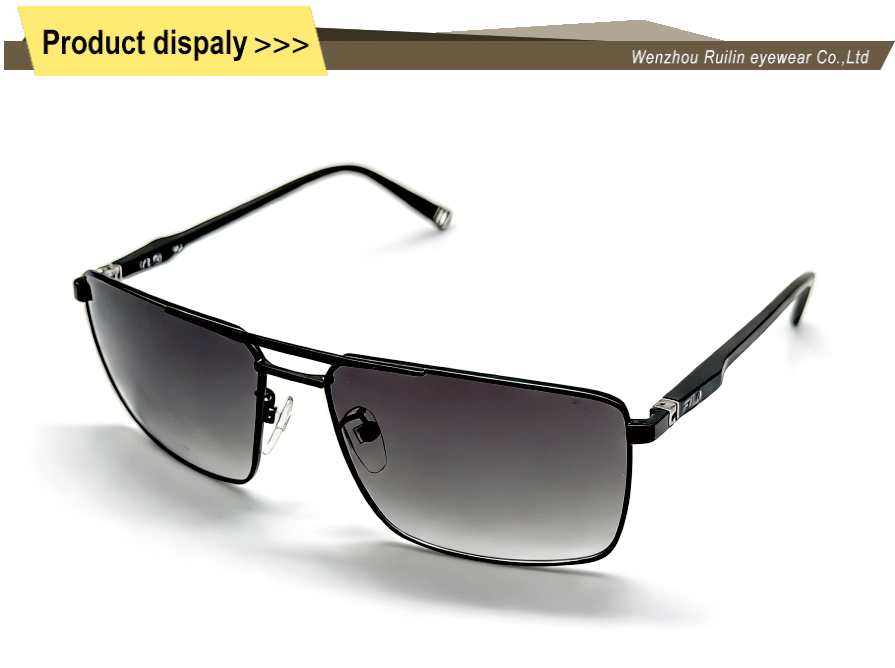 metal frame pilot sunglasses
