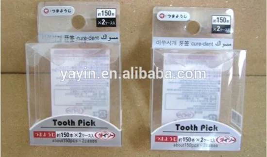 Packaging Custom Made PVC Plastic Transparent Box