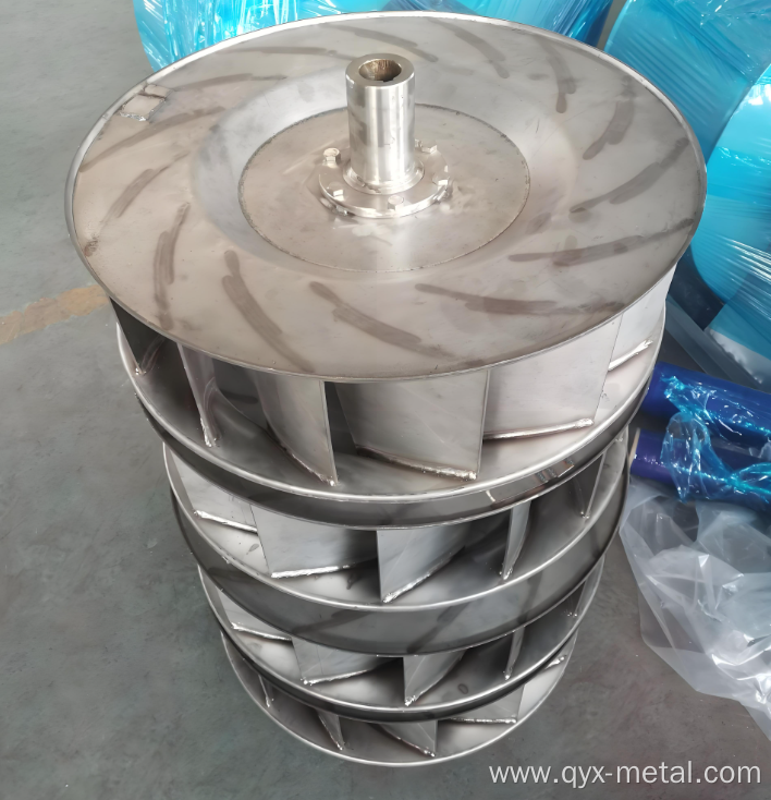 Precision High Quality Titanium Alloy Fan Impeller