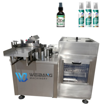 High Speed WB-ZX100 Automatic Rotary Glass Bottle Washer