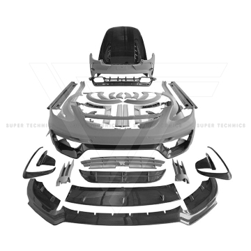 Ma Style Half Carbon Fiber Wide Body Kits for Porsche Panamera 971 2017-2019