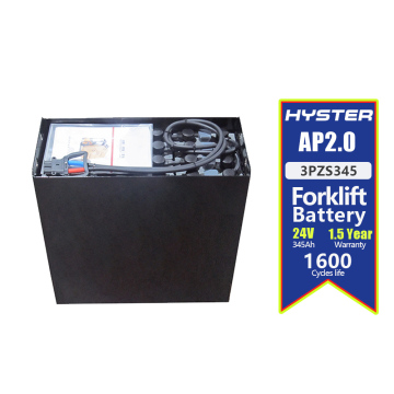 Forklift Traction Battery 24V 345AH PZS345 สำหรับ Hyster AP20
