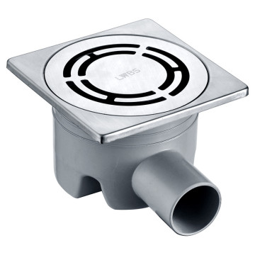 AIX (Square Exterior and Round Interior Floor Drain)