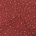 Polyester Chiffon Moss Crepe Red Sky AOP Fabric