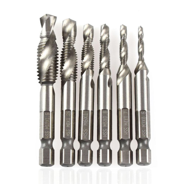 HSS 1/4 Spiro esagonale a spirale TAPT Set per filettature M3 a M10