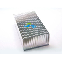 Ultrasonic power amplifier radiator fins