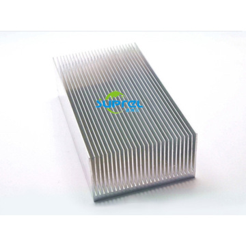 Ultrasonic power amplifier radiator fins