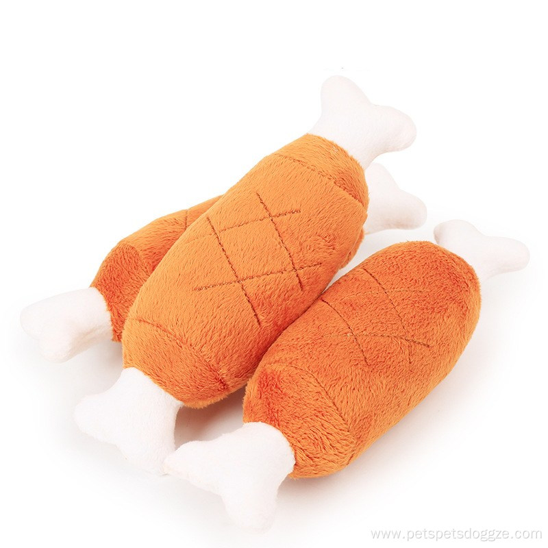 Spot pet toys Plush bone chicken dog toy