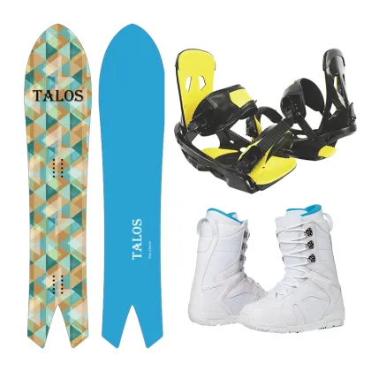 Custom Swallowtail Powder Snowboard