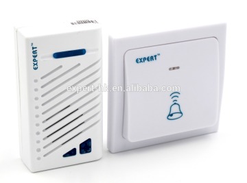 Wireless Doorbell Remote Door Bell Chime,LED IP44,Waterproof doorbell button , EU/US/UK Plug E-72C28